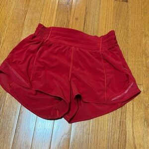 Dark Red Lululemom Hotty Hots